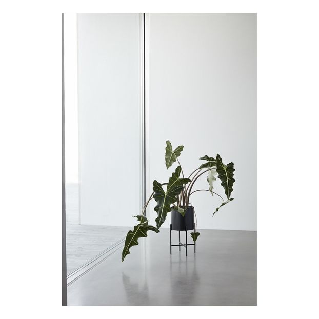 Metallic Planters with Base - Set of 2 -product