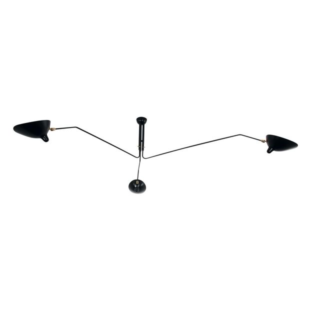 3 Rotating Arms Ceiling Lamp, 1958-product