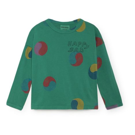 T-Shirt Coton Bio Ying Yang Happy Sad-product