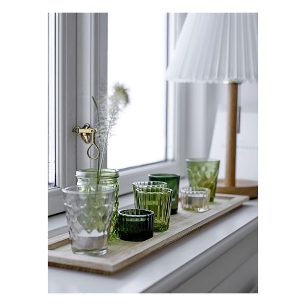 Bandeja rectangular y portavelas - Set de 9-product
