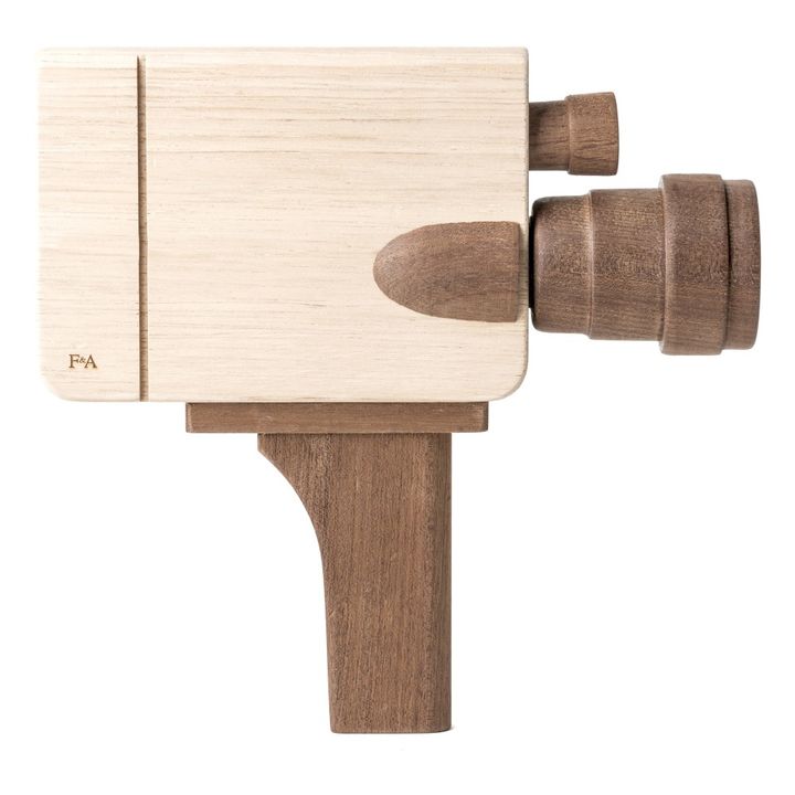 Caméra vidéo en bois- Image produit n°0