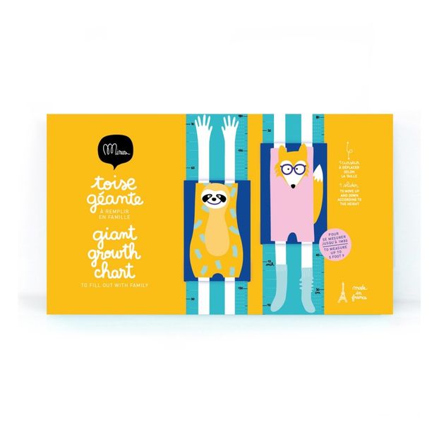 Giant Grow Chart Animals Edition 1,8m-product