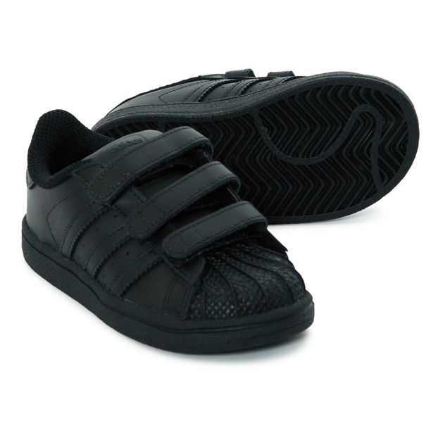 Zapatillas Velcro Cuero Liso Superstar-product
