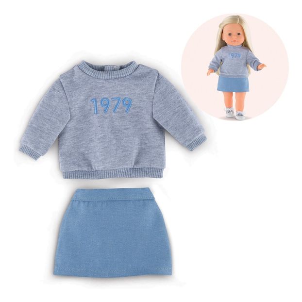 Ma Corolle - Ensemble jupe et sweat 1979 36 cm-product