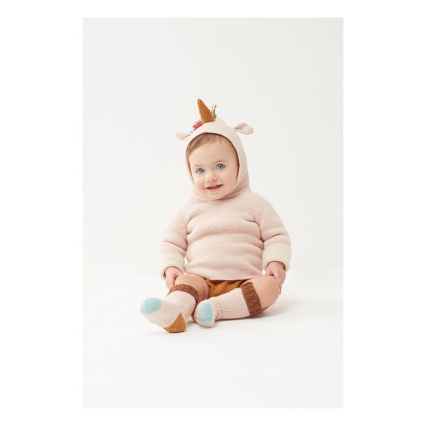 Baby Alpaca Wool Unicorn Burnous -product