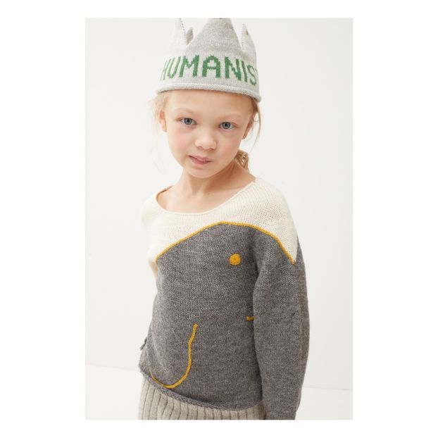 Baby Alpaca Wool Elephant Jumper -product
