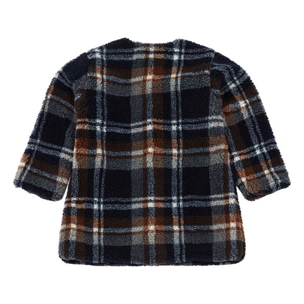 Manteau Façon Fourrure Carreaux-product