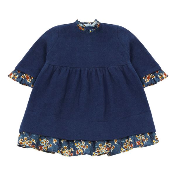 Robe Maille Détails Fleuris-product