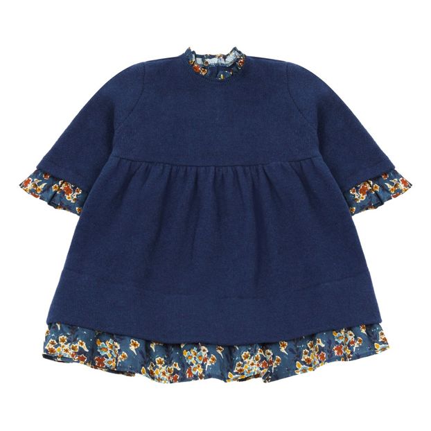 Robe Maille Détails Fleuris-product
