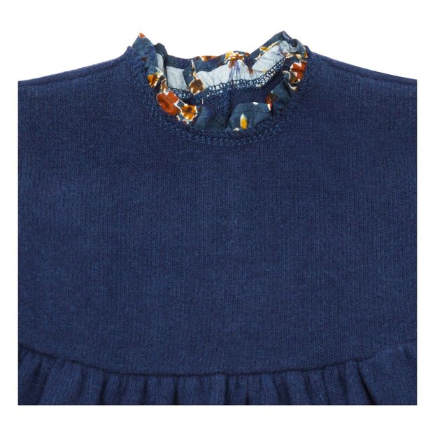 Robe Maille Détails Fleuris-product