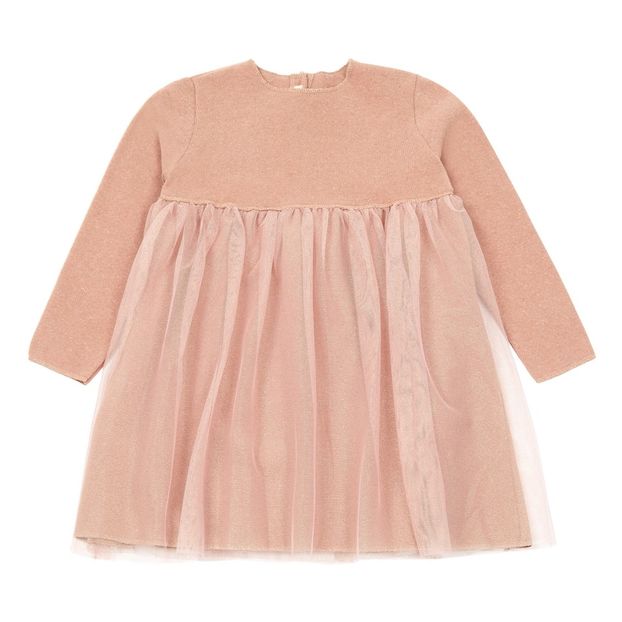 Vestido Punto y Tul Lurex-product
