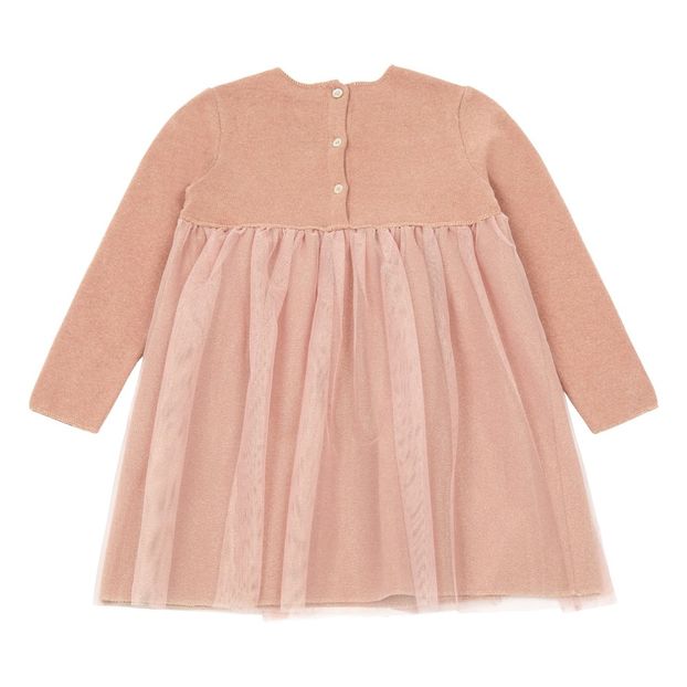 Vestido Punto y Tul Lurex-product