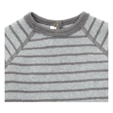 Pull Maille Rayé Poches Moufles-product