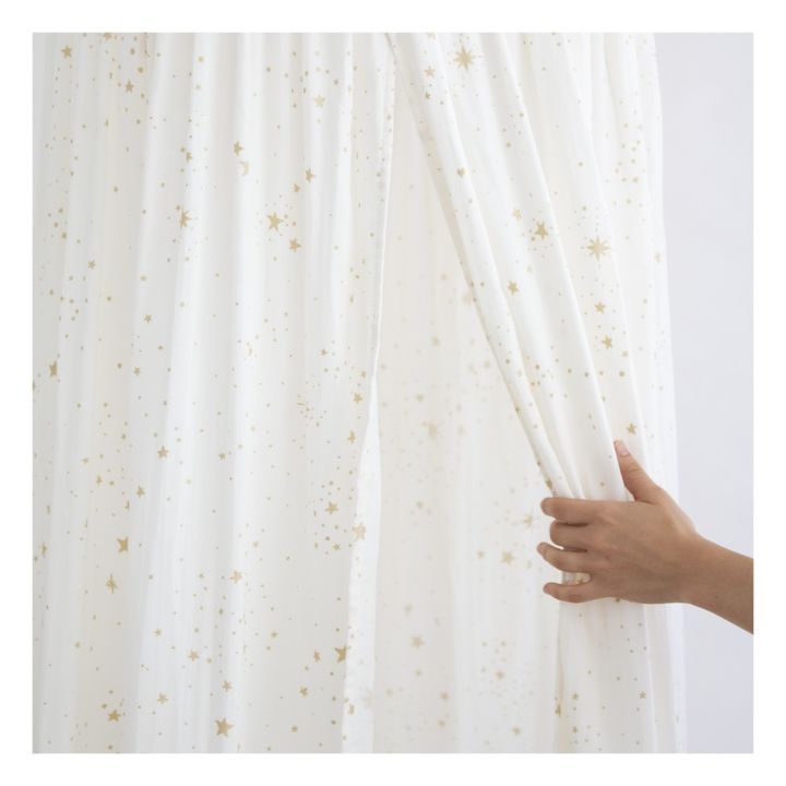 Dosel Amor Stella de algodón biológico | Blanco- Imagen del producto n°3
