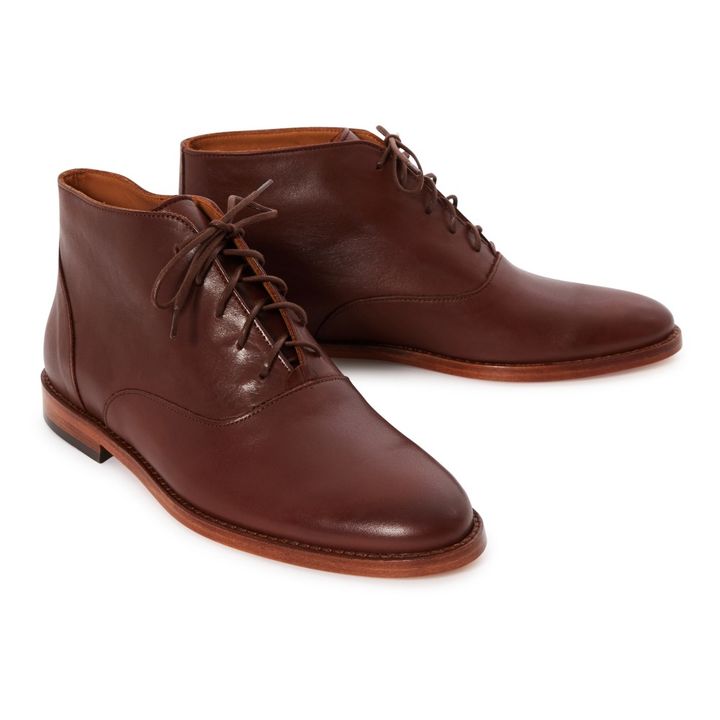 Lederschuhe Elvis | Braun- Produktbild Nr. 1