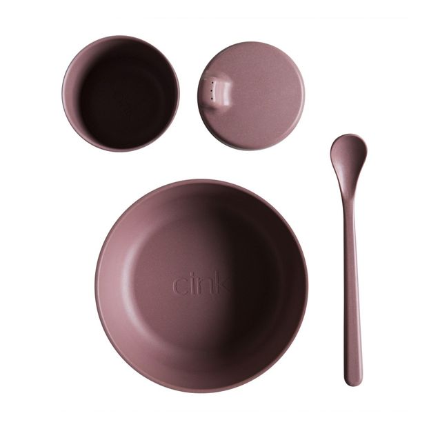 Coffret de vaisselle en bambou - Set de 4 pièces-product