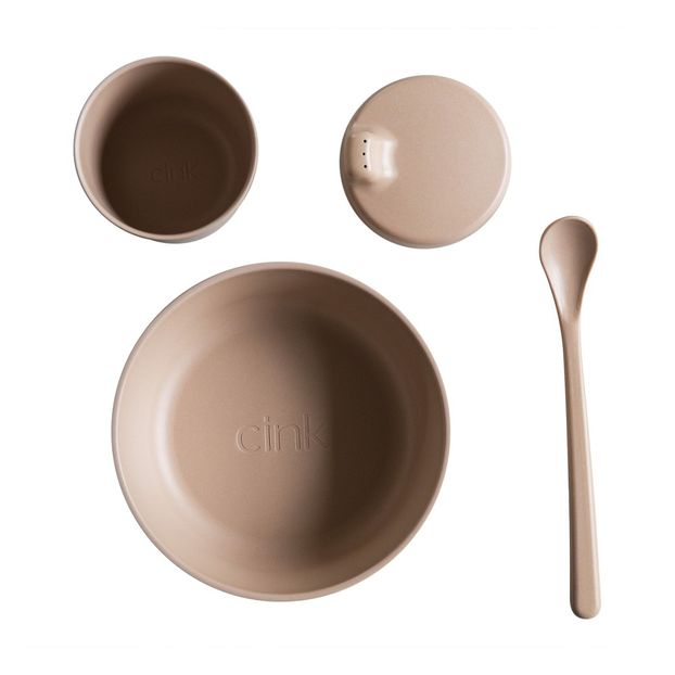 Coffret de vaisselle en bambou - Set de 4 pièces-product