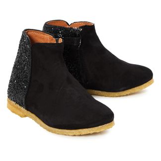 Emile et Ida Stiefeletten aus Leder mit Pailletten Ida -listing