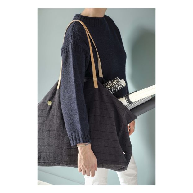 Sac shopping Oscar à carreaux-product