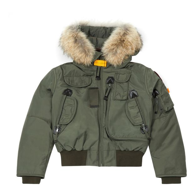 Gobi Boy Fur Lined Baseball Jacket-product