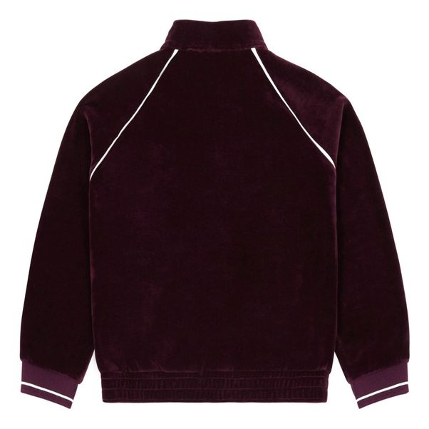 Electric Dreams Velvet Zip-Up Sweatshirt-product
