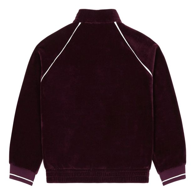 Electric Dreams Velvet Zip-Up Sweatshirt-product