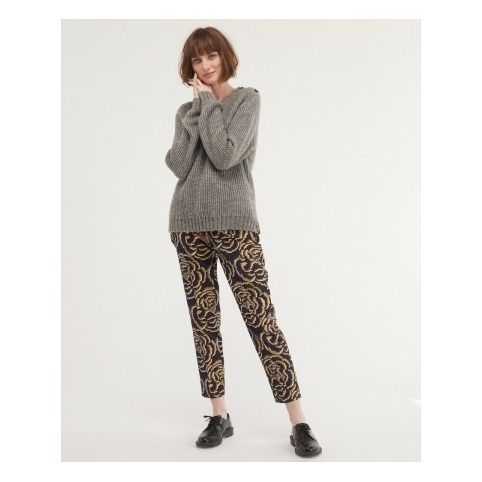 Priscille Jacquard Trousers -product