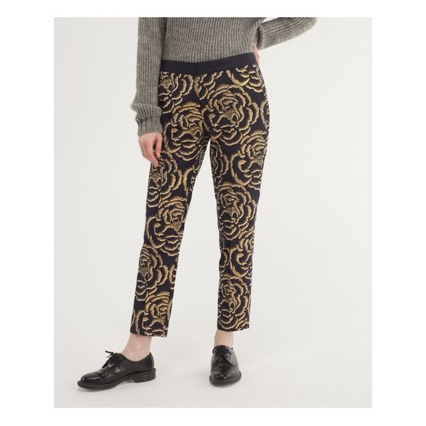 Priscille Jacquard Trousers -product