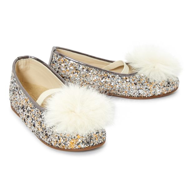 Bailarinas con pompón Lentejuelas-product