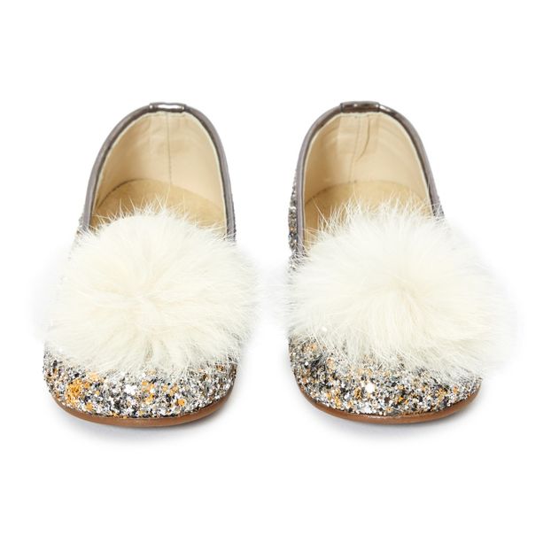 Bailarinas con pompón Lentejuelas-product
