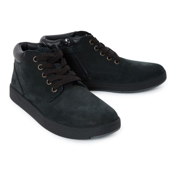 Baskets Zippées Suede Davis Square-product