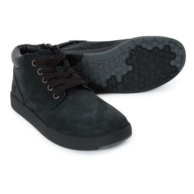 Baskets Zippées Suede Davis Square-product