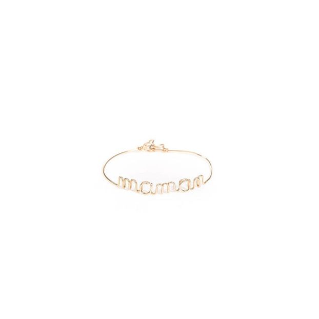 14 Carat Gold "Maman" Bracelet-product