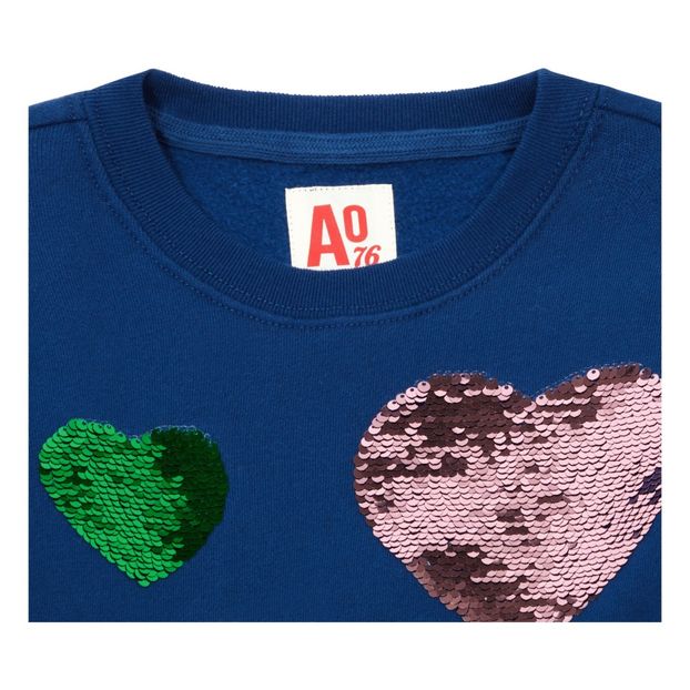 Sweat Sequins Cœurs-product
