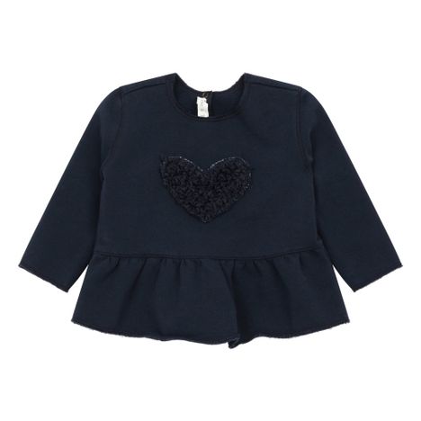 Sweat Cœur Façon Fourrure-product