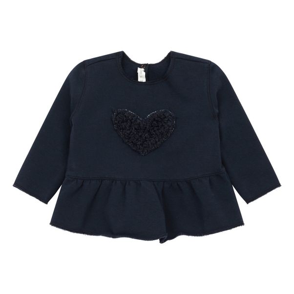 Sweat Cœur Façon Fourrure-product