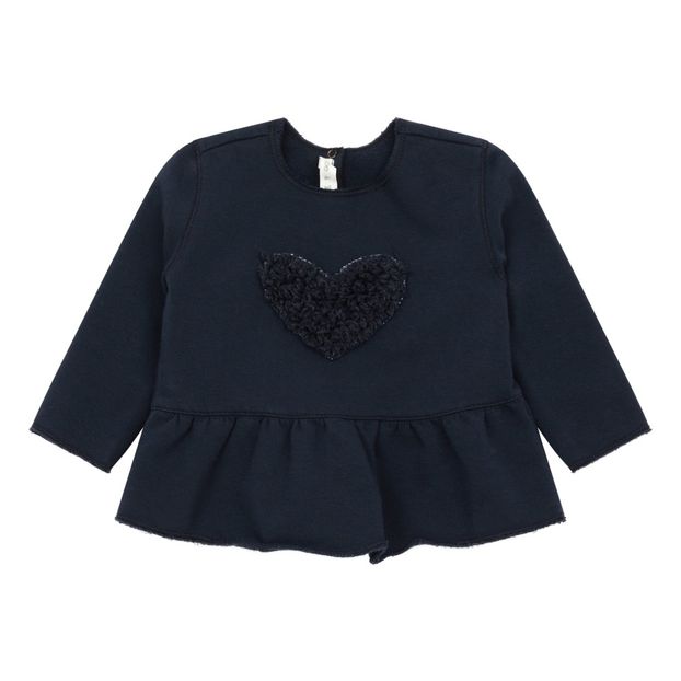 Sweat Cœur Façon Fourrure-product