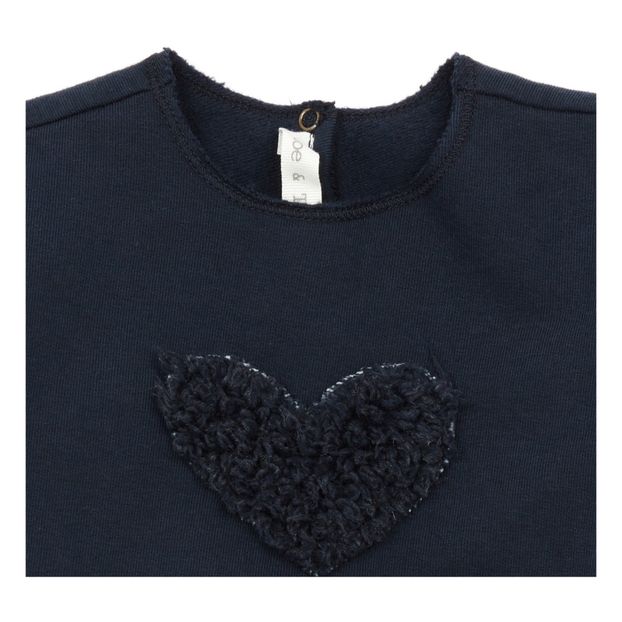 Sweat Cœur Façon Fourrure-product