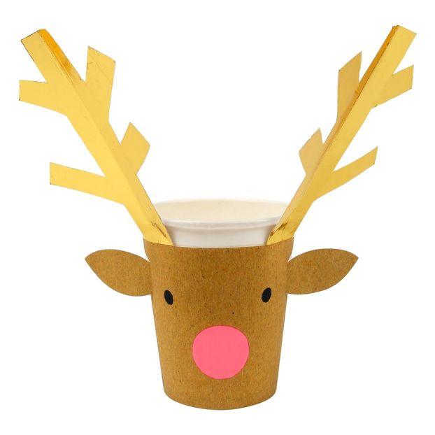 Reindeer Cups - Set of 8-product