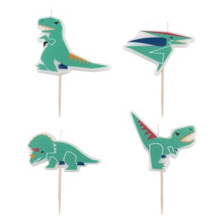 My Little Day Bougies dinosaure - Lot de 4-listing