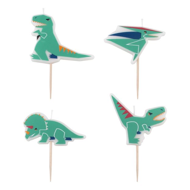 Velas dinosaurio - Lote de 4-product
