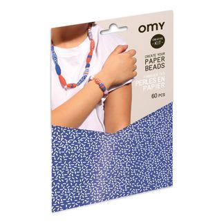 Omy Bolas de papel - 6 hojas + 1 cuerda elástica fluorescente-listing