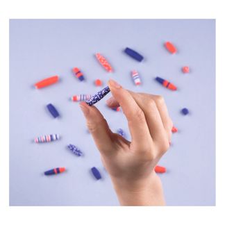 Omy Bolas de papel - 6 hojas + 1 cuerda elástica fluorescente-listing