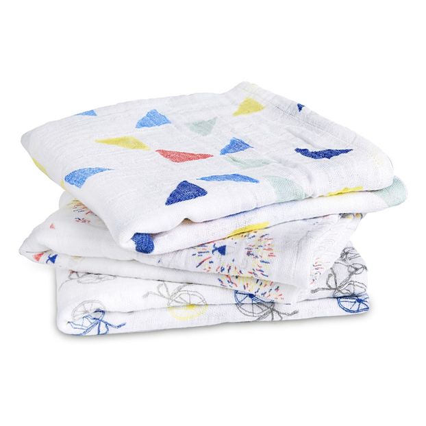 Cotton Swaddles 70x70cm - Pack of 3-product