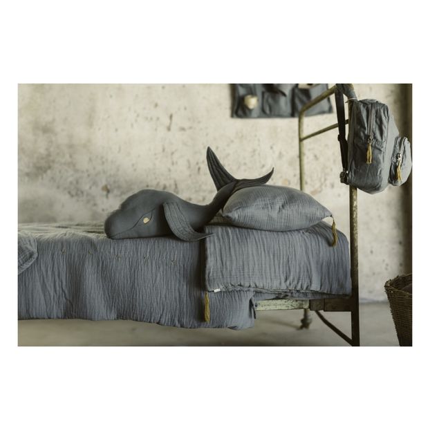 Whale Organic Cotton Cushion -product