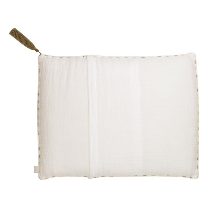 Coussin rectangulaire en coton bio | Natural S000- Image produit n°1