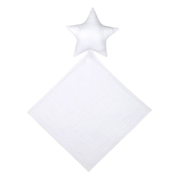Doudou lange étoile en coton bio-product