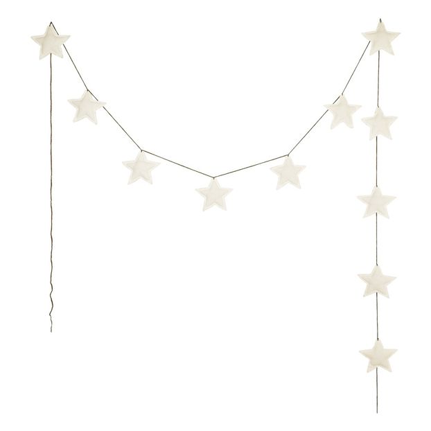 Guirlande mini-étoiles en coton bio-product