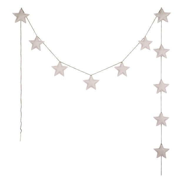 Guirlande mini-étoiles en coton bio-product