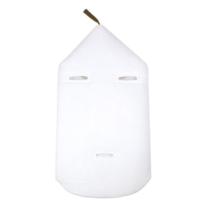 Nid d'ange Gipsy en coton bio | White S001- Image produit n°2